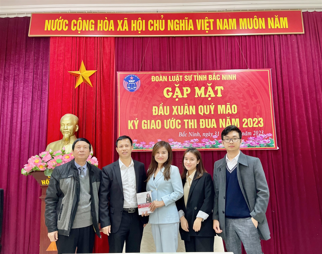 Chuyến thăm và làm việc của Luật sư Lê Dung với Đoàn Luật sư tỉnh Bắc Ninh