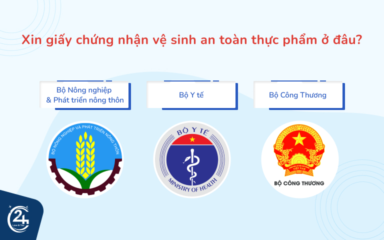 Xin giấy chứng nhận vệ sinh an toàn thực phẩm ở đâu?